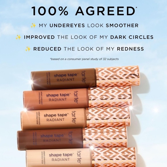 ONLY 1! Tarte Shape Tape Radiant Medium Coverage Concealer 20B LIGHT 🪞 NEW - Picture 4 of 11